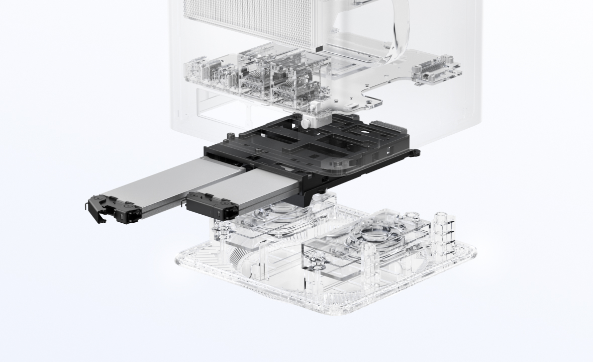 All-Flash Storage. Tool-Free Expansion